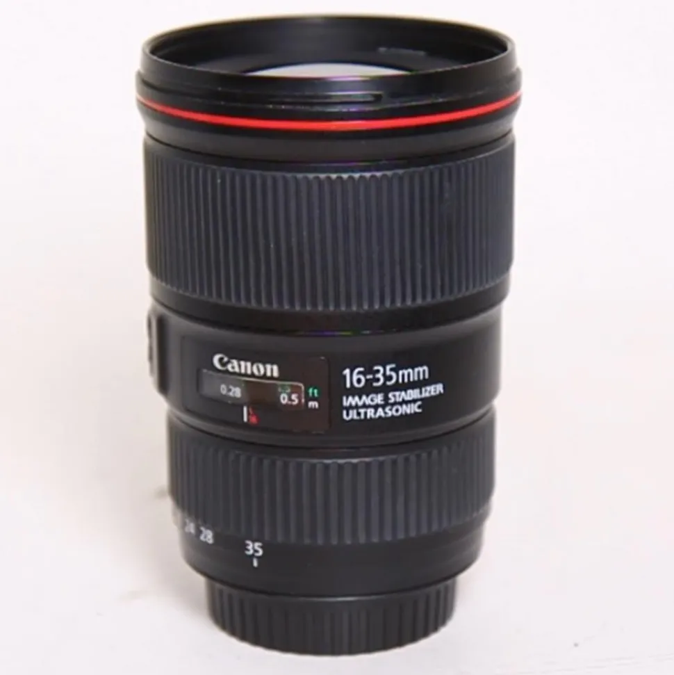 Used Canon 16-35mm f/4L IS USM EF Mount Lens