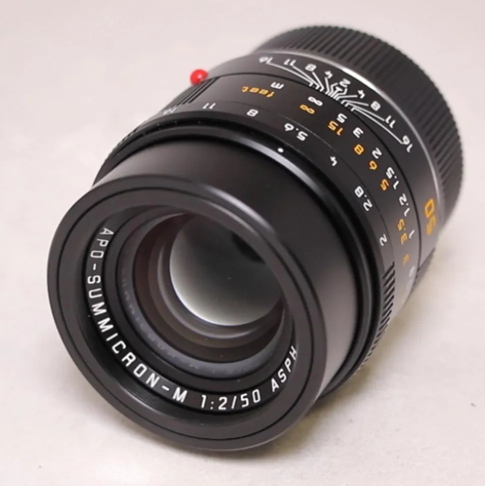 Used Leica 50mm APO-Summicron-M f/2 ASPH M Mount Lens