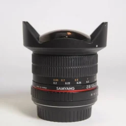 Used Samyang 12mm ED F/2.8 AS NCS Fish-Eye Canom Fit