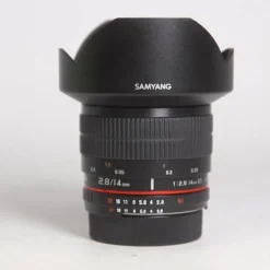 Used Samyang 14mm f/2.8 ASPH IF ED UMC F Mount Lens