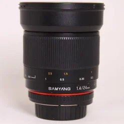 Used Samyang 24mm f/1.4 ED AS UMC F Mount Lens