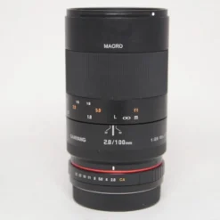 Used Samyang 100mm f/2.8 ED UMC Macro EF Mount Lens