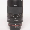 Used Samyang 100mm f/2.8 ED UMC Macro F Mount Lens