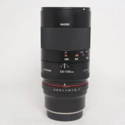 Used Samyang 100mm f/2.8 Macro CSC X Mount Lens