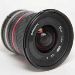 Used Samyang 12mm f/2 NCS E Mount Lens