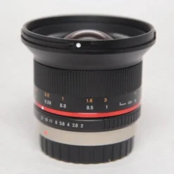 Used Samyang 12mm f/2 NCS Micro Four Thirds Lens