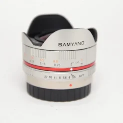 Used Samyang 7.5mm F/3.5 UMC Fisheye Micro Four Thirds Lens
