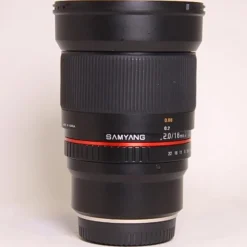 Used Samyang 16mm f/2 X Mount Lens