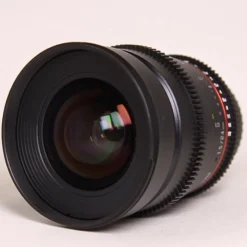 Used Samyang 24mm T/1.5 ED ES UMC VDSLR EF Mount Lens