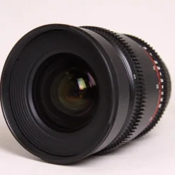 Used Samyang 16mm T2.2 VDSLR ED AS UMC CS II Cine Lens Canon EF