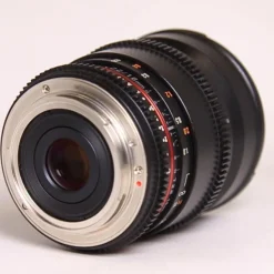 Used Samyang 16mm T2.2 VDSLR ED AS UMC CS II Cine Lens Canon EF