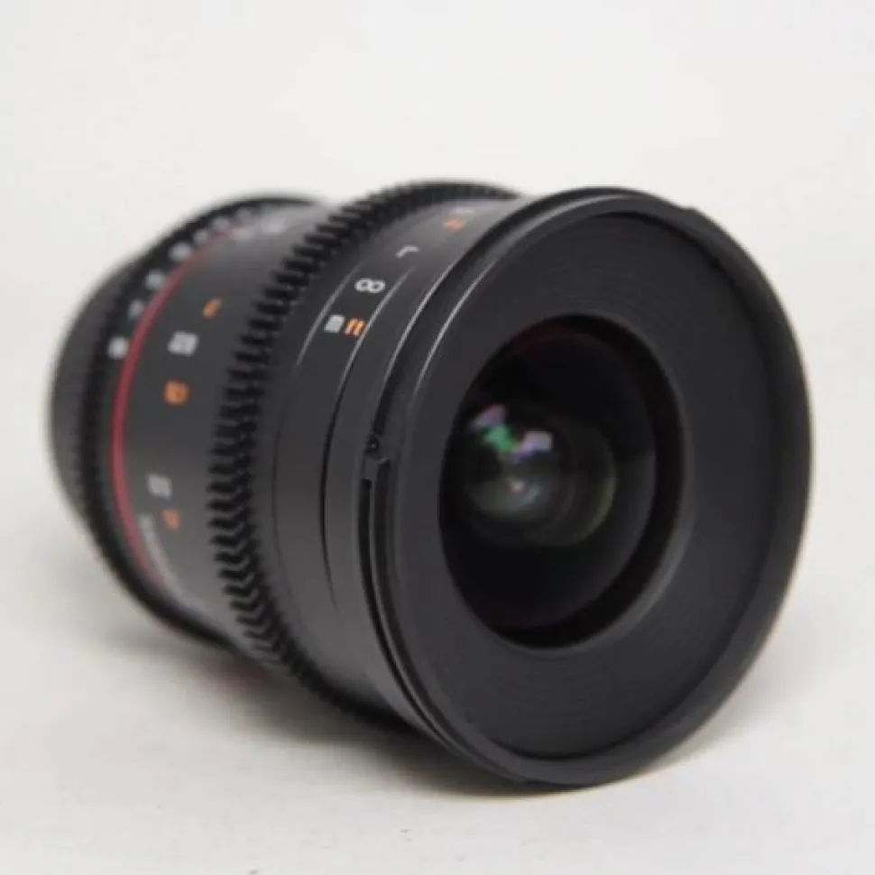 Used Samyang 20mm T1.9 VDSLR ED AS IF UMC Cine Lens - Canon EF