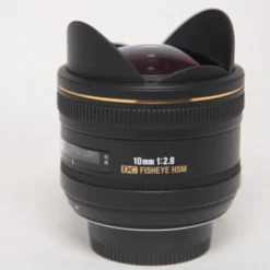 Used Sigma 10mm f/2.8 EX DC HSM Diagonal Fisheye F Mount Lens