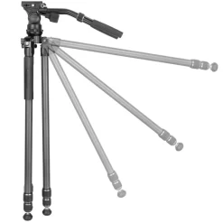 Vanguard Alta Pro 2+ 263AP 3 Section Aluminium Tripod and 3-Way Head Kit