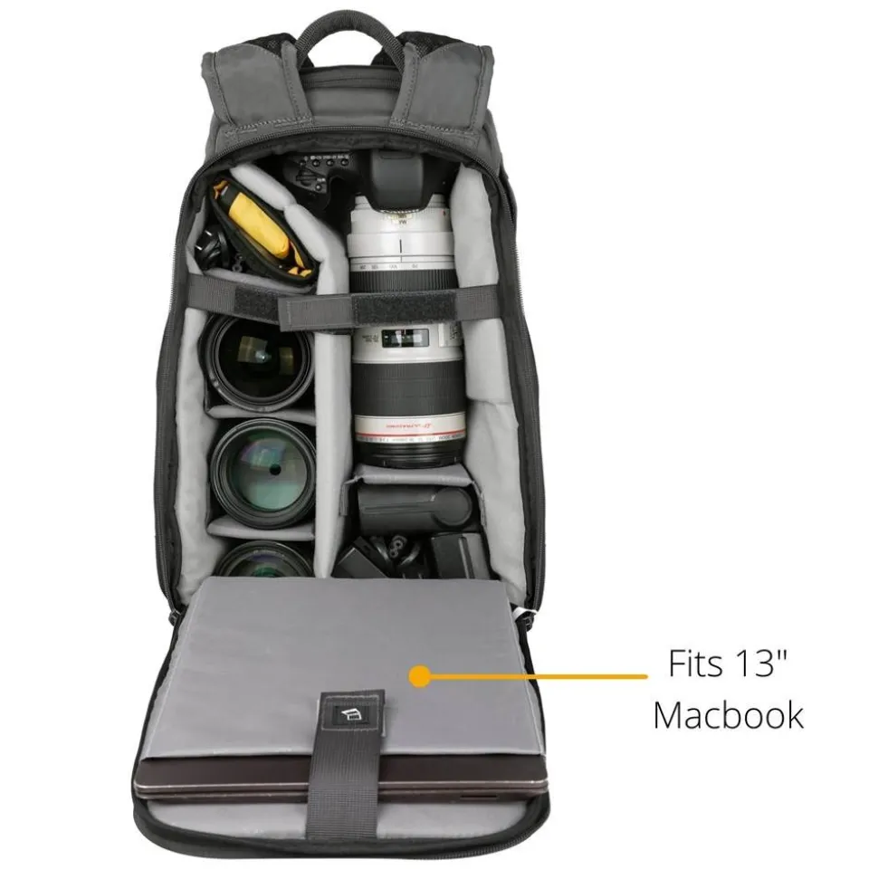 Vanguard VEO Adaptor R44 GY Backpack with USB Port Rear Access