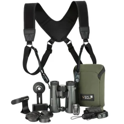 Vanguard VEO HD IV 8x42 Binocular Bundle