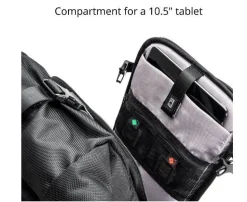 Vanguard VEO Select 43RB BK - Roll-Top Backpack - Black