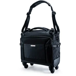 VEO Select 42T BK - Pilot Style Roller Shoulder Bag - Black