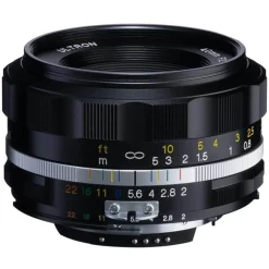 Voigtlander 40mm f/2 SL II-S Ultron Lens Black for Nikon F