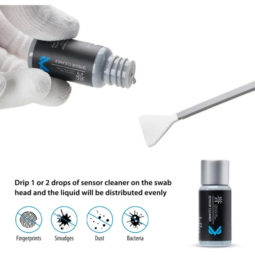 VSGO Medium Format Sensor Cleaning Rod Kit