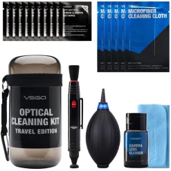 VSGO Optical Cleaning Kit Travel Edition Grey