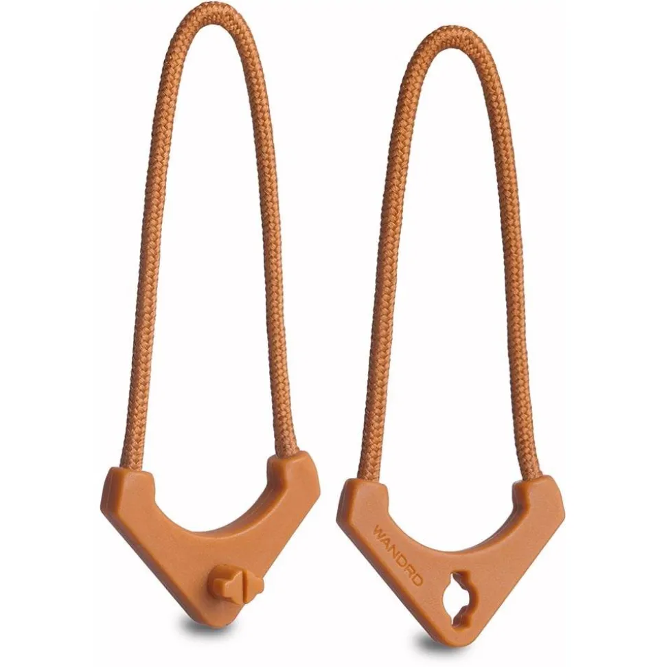 WANDRD Worryless Locking Zipper Puller Sedona Orange