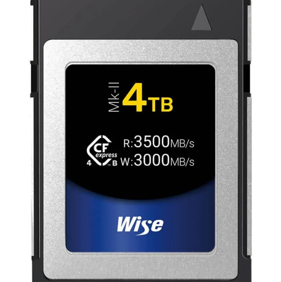 Wise Advanced CFX4-B4096M2 4TB CFexpress Memory Card MK2