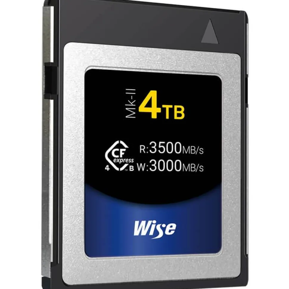 Wise Advanced CFX4-B4096M2 4TB CFexpress Memory Card MK2
