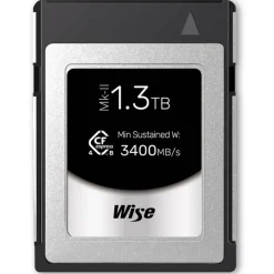 Wise Advanced CFX4-B1300PM2 1.3TB CFexpress 4.0 Type B PRO Memory Card
