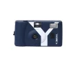 YASHICA MF-1 Snapshot Art Camera Y Edition Dark Blue with 1 Film 400/24