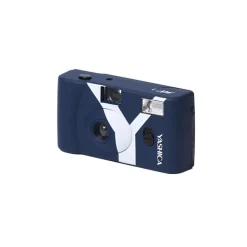 YASHICA MF-1 Snapshot Art Camera Y Edition Dark Blue with 1 Film 400/24