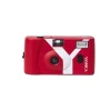 YASHICA MF-1 Snapshot Art Camera Y Edition Red with 1 Film 400/24