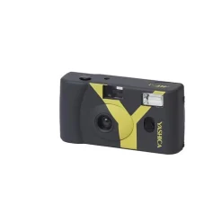 YASHICA MF-1 Snapshot Art Camera Y Edition Grey with 1 Film 400/24