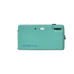 YASHICA MF-1 Snapshot Art Camera Y Edition Turquoise with 1 Film 400/24