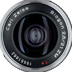 Zeiss Biogon T* 21mm f/2.8 ZM Lens Silver Leica M