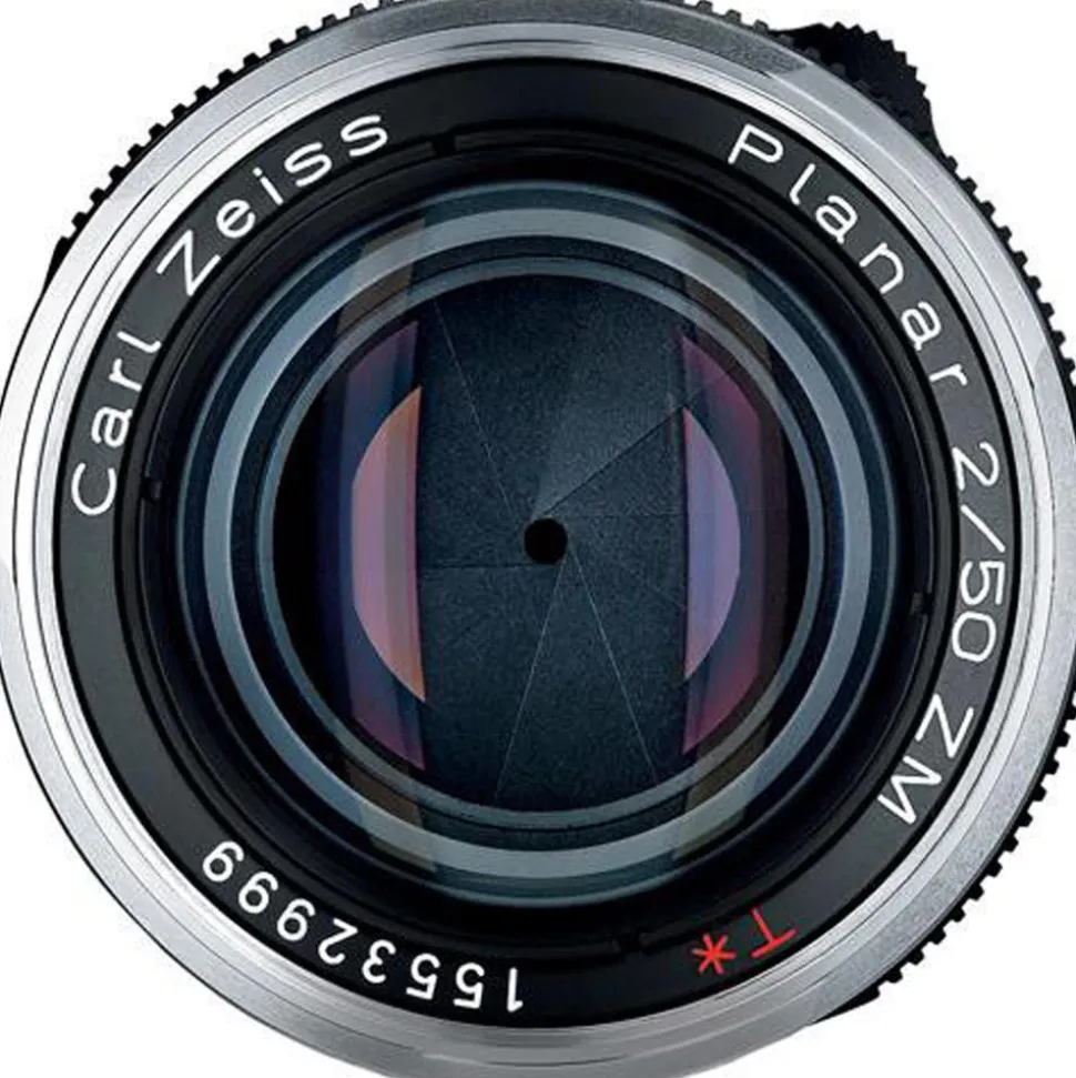 Zeiss Planar T* 50mm f/2 ZM Lens Silver Leica M