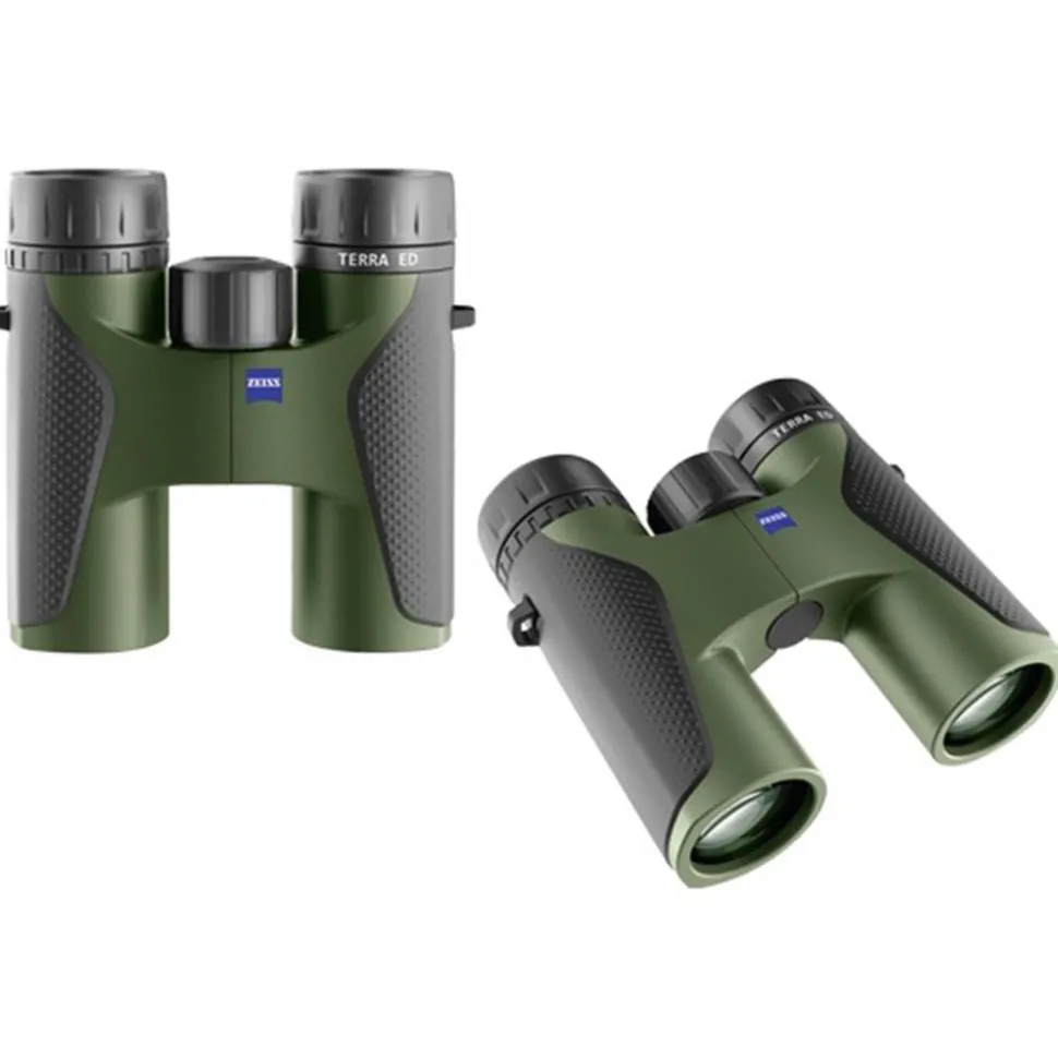 ZEISS Terra ED 10x32 Binocular - Black/Green